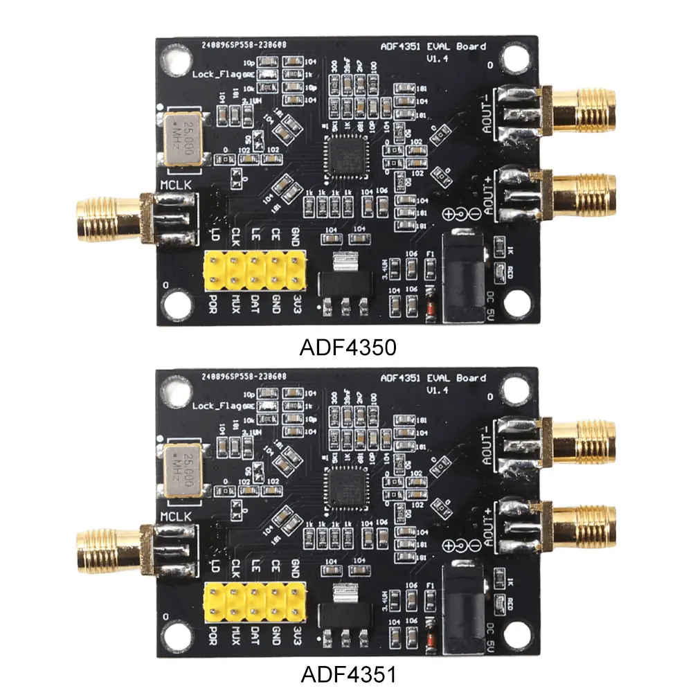 35M-4.4GHz PLL RF Signal Source ADF4350/ADF4351 Phase Locked Loop Frequency Synthesizer RF Phase-Locked Loop Board