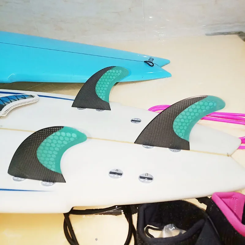 Surfboard Fin BiLong FCS FINS Twin Tri Fin Set G5 M Size