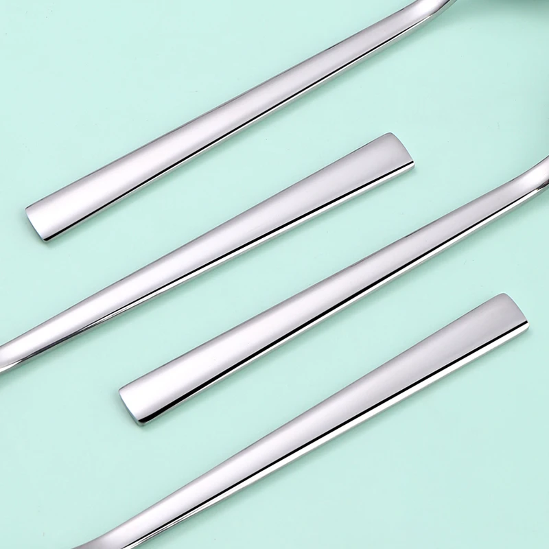 Stainless Steel Tableware Spoon for Christmas Coffee Dessert Tea Ice Cream Fruit 1Piece stainless steel spoon tea spoon