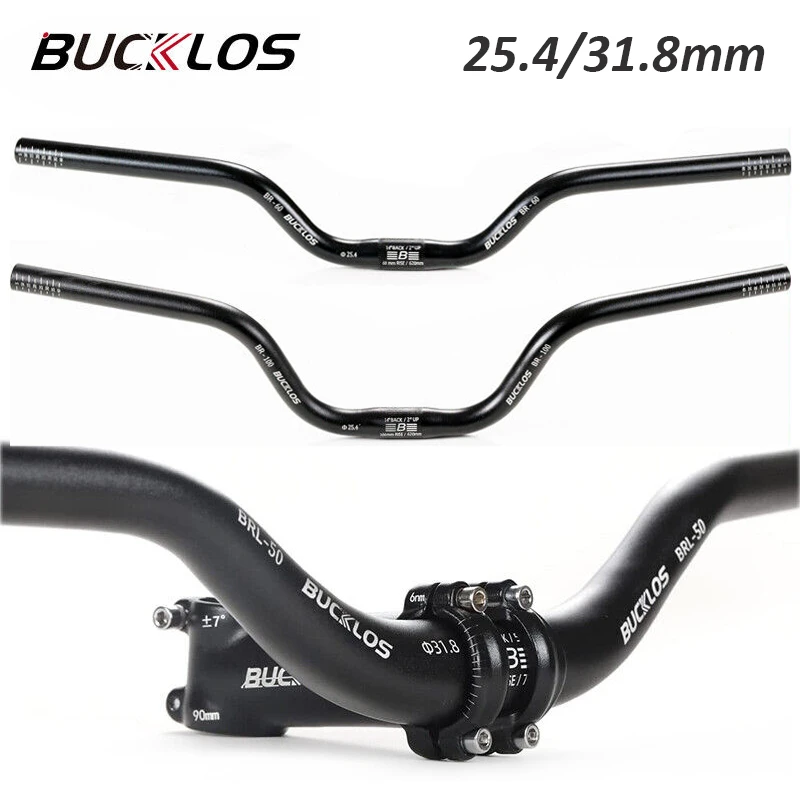 Bike Handle Bar Rise Handlebar Aluminum Alloy Handlebar Rise Mtb