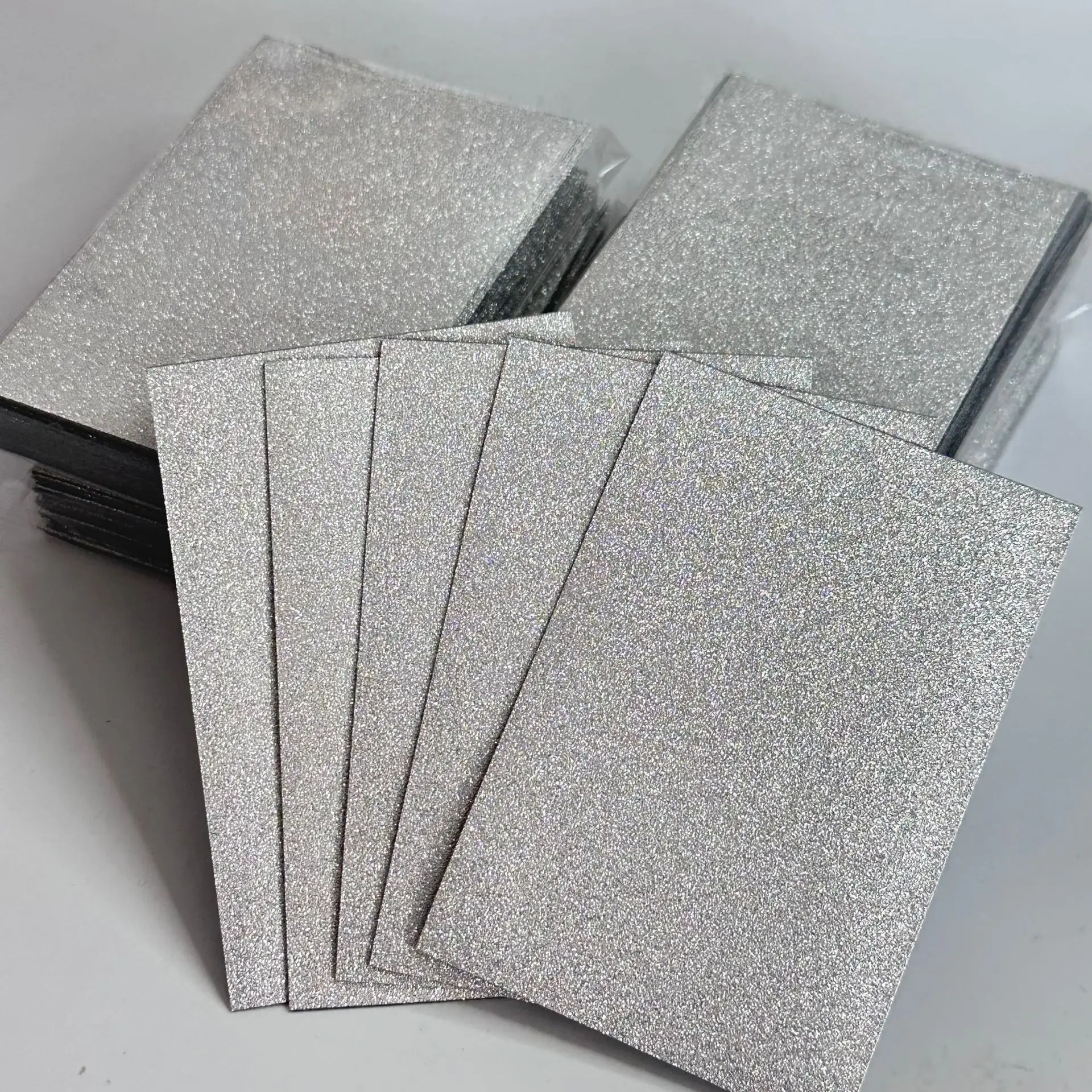 Sharkbang 50pcs/Lot Holo Card Sleeves 61x91mm 20C Bling Star PP Kpop Holder For Postcards Films Game Cards Photocard Protector 6