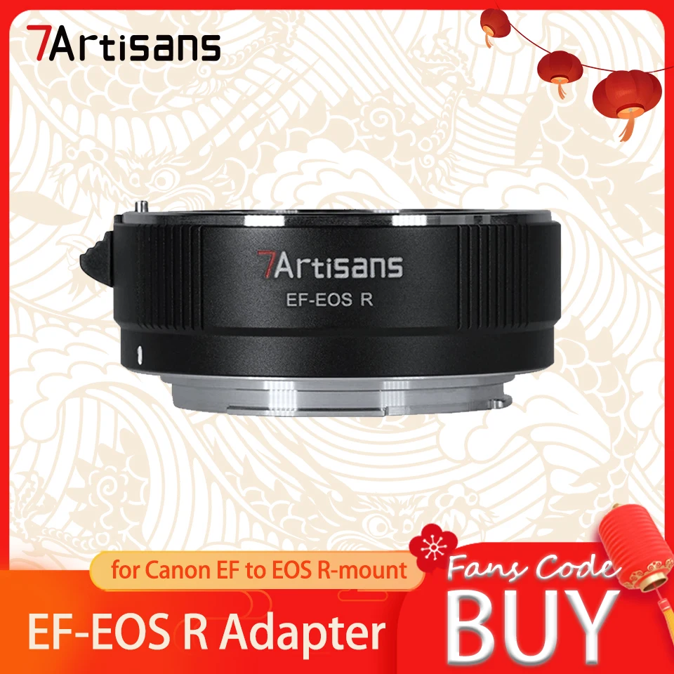 7 Artigiani Ef Ef-S A Eos R Mount Adattatore Per Obiettivo Autofocus Per Accessori Fotografici Per Fotocamere Canon Eos R10 R7 R6 R5 C70 Rp