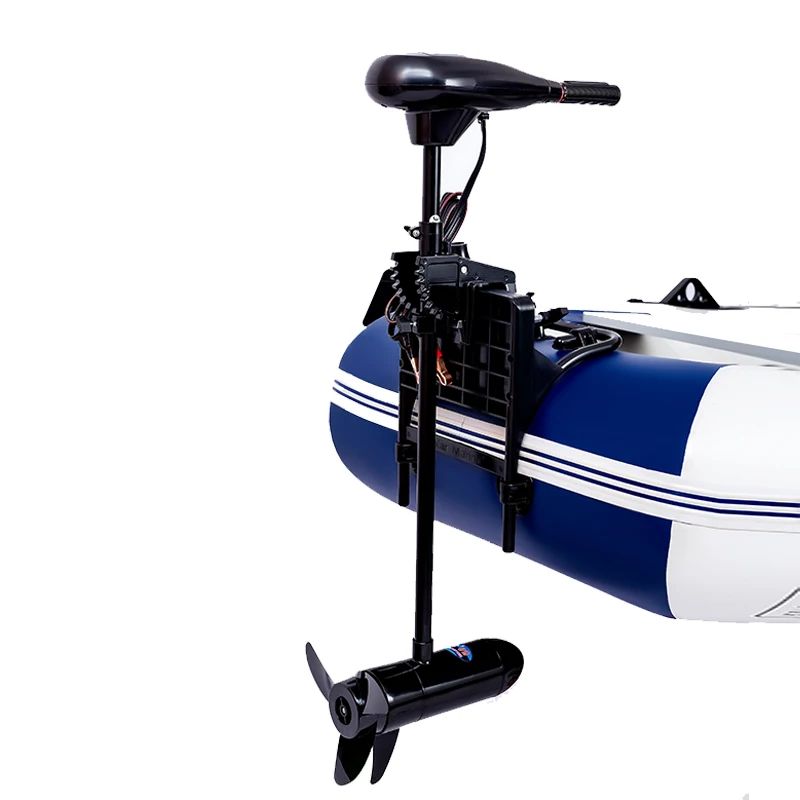 Solar Marine B200-1 200 CM 2 Person PVC Rowing Fishing Boat Inflatable Kayak Canoe Wooden Floor with Outboard Install Bracket