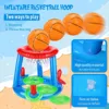 Inflatable Ring Throwing Ferrule Game Floating Basketball Hoop Interactive Water Sport Toy Party Favor Beach Fun Pool accessory 2