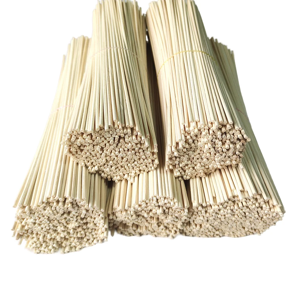 1000pcs L20cm D2mm Thin Aroma Diffusers Essential Oils Sticks Aromatherapy Duffuser Reed Sticks Diffuser Refill Rattan