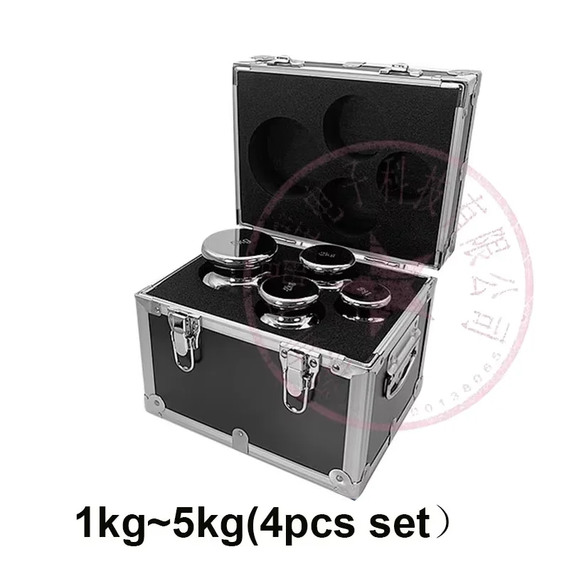 1kg 2kg 5kg M1 F2 F1 Stainless Steel Standard Calibration Electronic Scale Balance Method