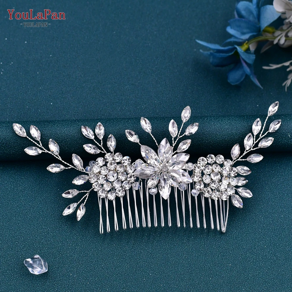 YouLaPan Many Styles Bridal Tiara Bridal Combs Wedding Hair Accessories Wedding Hair Jewelry Pearl Comb