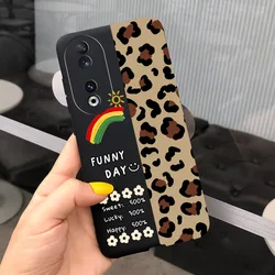 Fashion Leopard Painted Matte Soft Phone Case for Huawei Honor 90 Series (Case-c68)