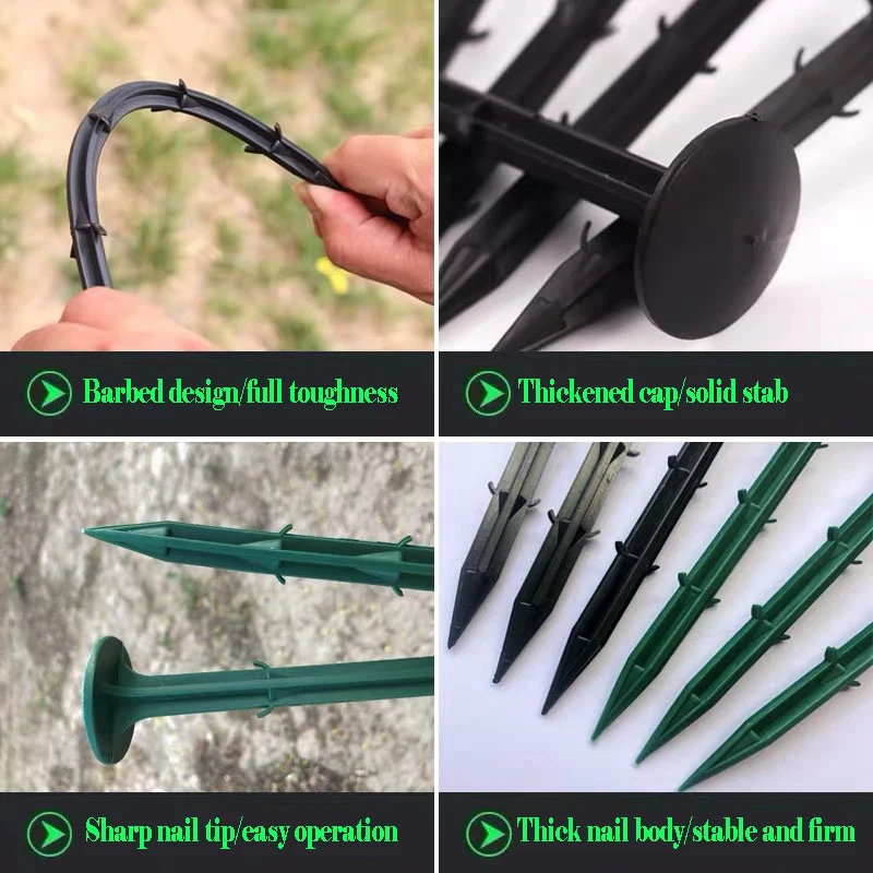 Weeding Plastic Cloth Nail 10ps garden staples