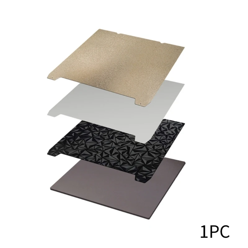CrealityK1 업그레이드 가열 침대 시트 PEO/PEI 235X235mm Ender3S1/S1Pro J60A 용 양면 빌드 플레이트 마그네틱베이스