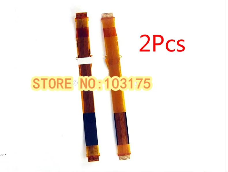 

2PCS Eyepiece Viewfinder control EVF Flex Cable for Sony DSR-PD150P PD170P PD190P PD150 PD170 PD190 VX2000 VX2100 Digital Part