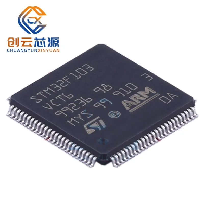 

1pcs New 100% Original STM32F103VCT6 Integrated Circuits Operational Amplifier Single Chip Microcomputer LQFP-100