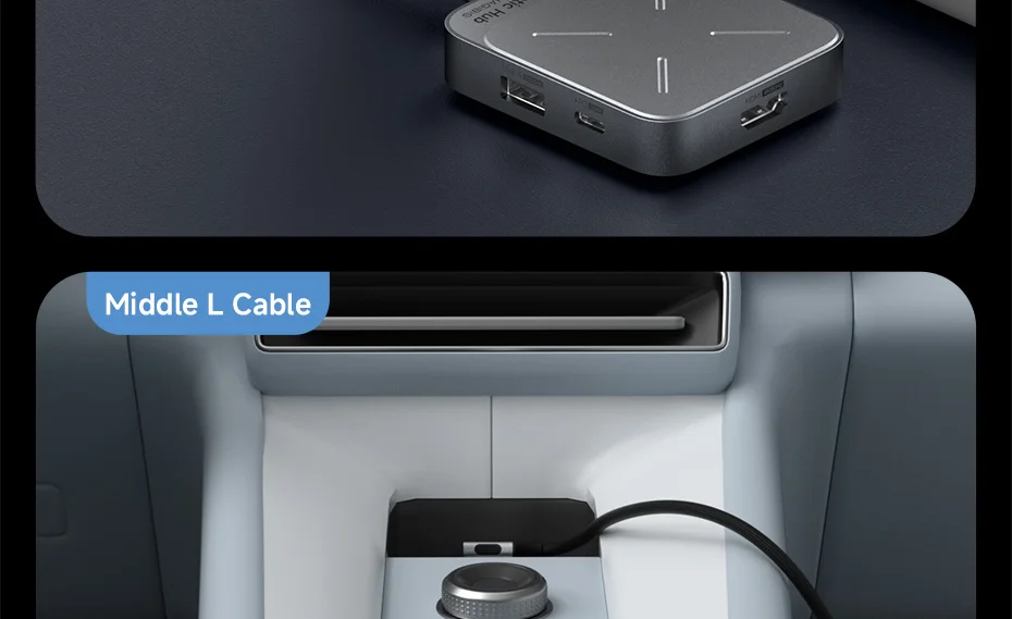 Hagibis USB4 USB-C Cable 80Gbps 240W Right Angle 8K