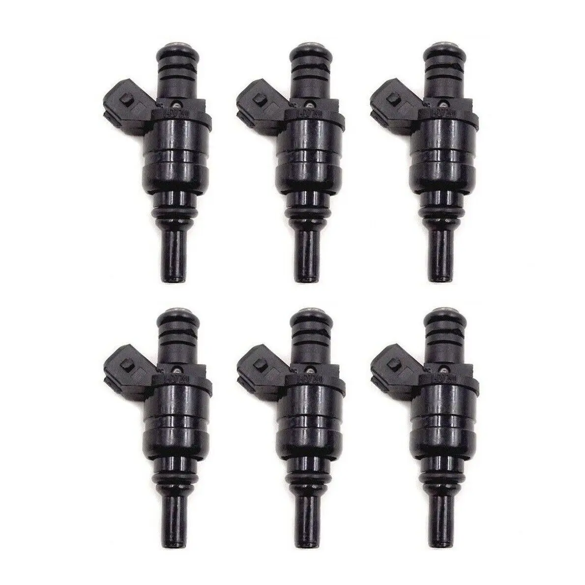 6PCS FUEL INJECTORS for BMW 320i 325i 325ci X3 528i 325ci 3 5 Series 2