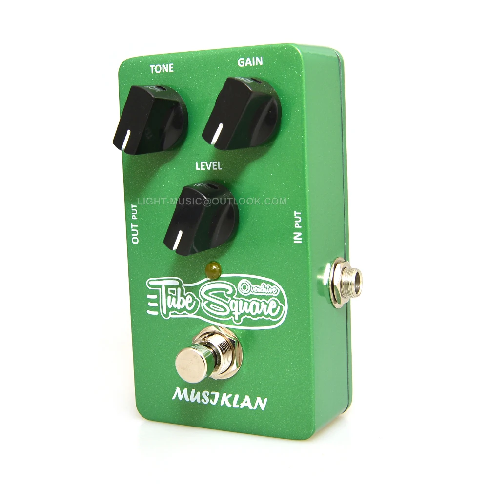 Electric Guitar Effect Pedal Tube Square Overdrive TS808 Vintage for Electric Guitar