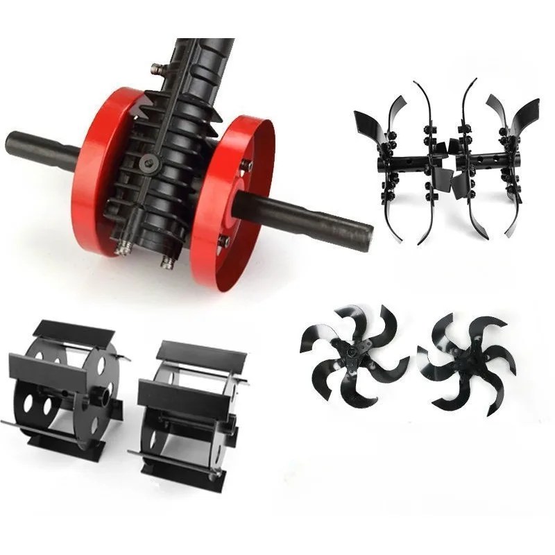 Roue De Désherbage 10 Cm - Universelle 9 Dents En Aluminium Et Fer Pour