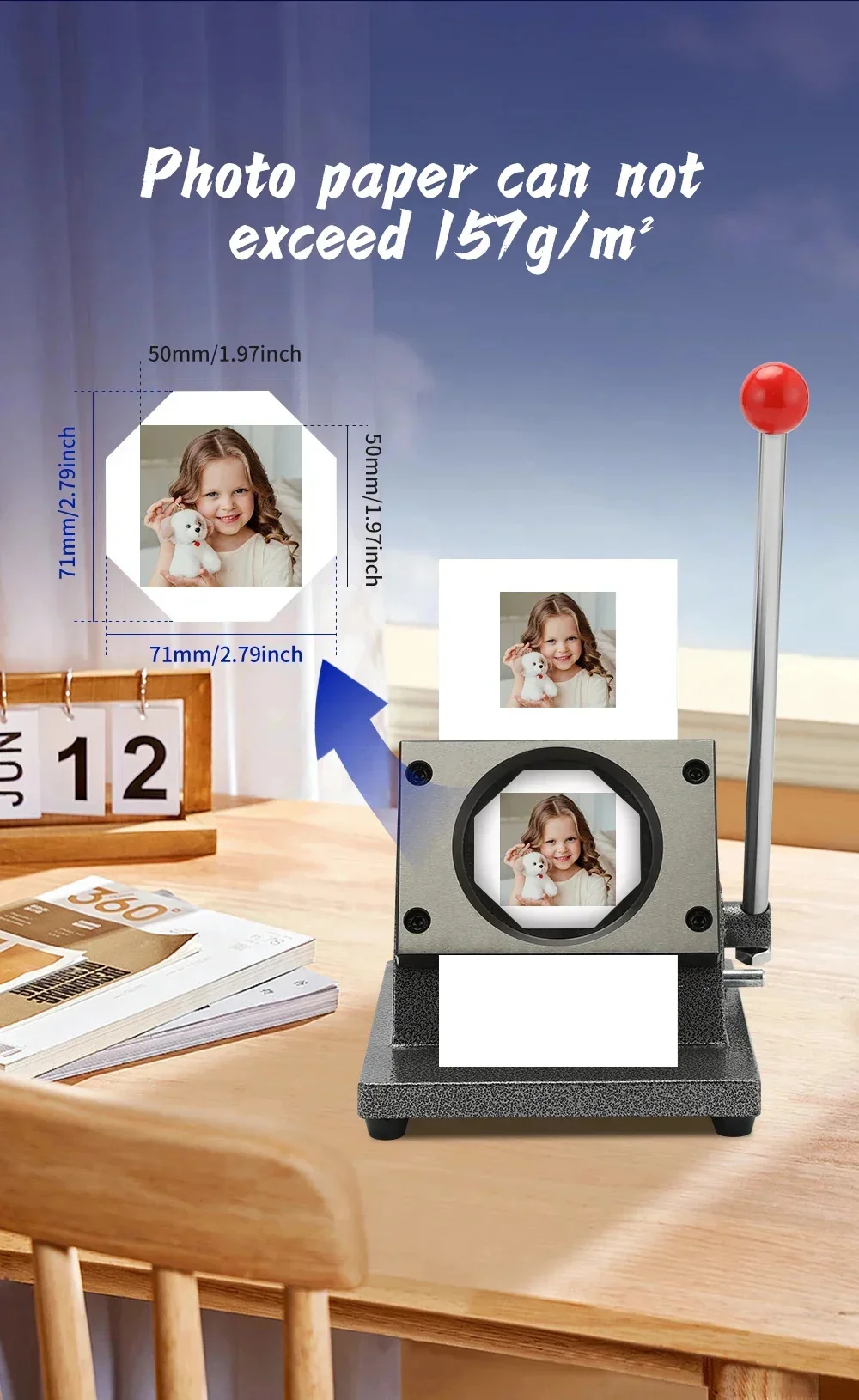Fridge Magnet Button Maker image 5