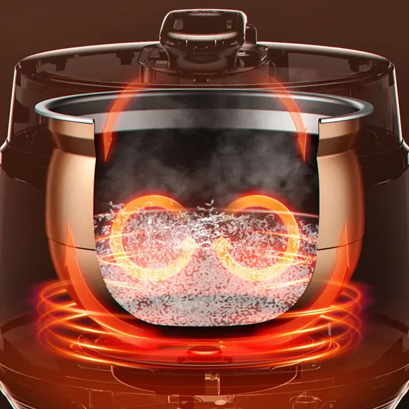 Joyoung Pressure Cooker 5 Liters and 6 Liters Rice Cooker 1000w with 2 Inner Pots Rice Cookers Multifunctional Multicooker