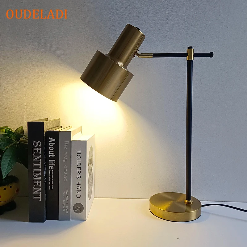 

Nordic LED Long Arm Wall Lamps Read Iron Gold Black Lampshade Simple Desk Living Room Bedside Light E27