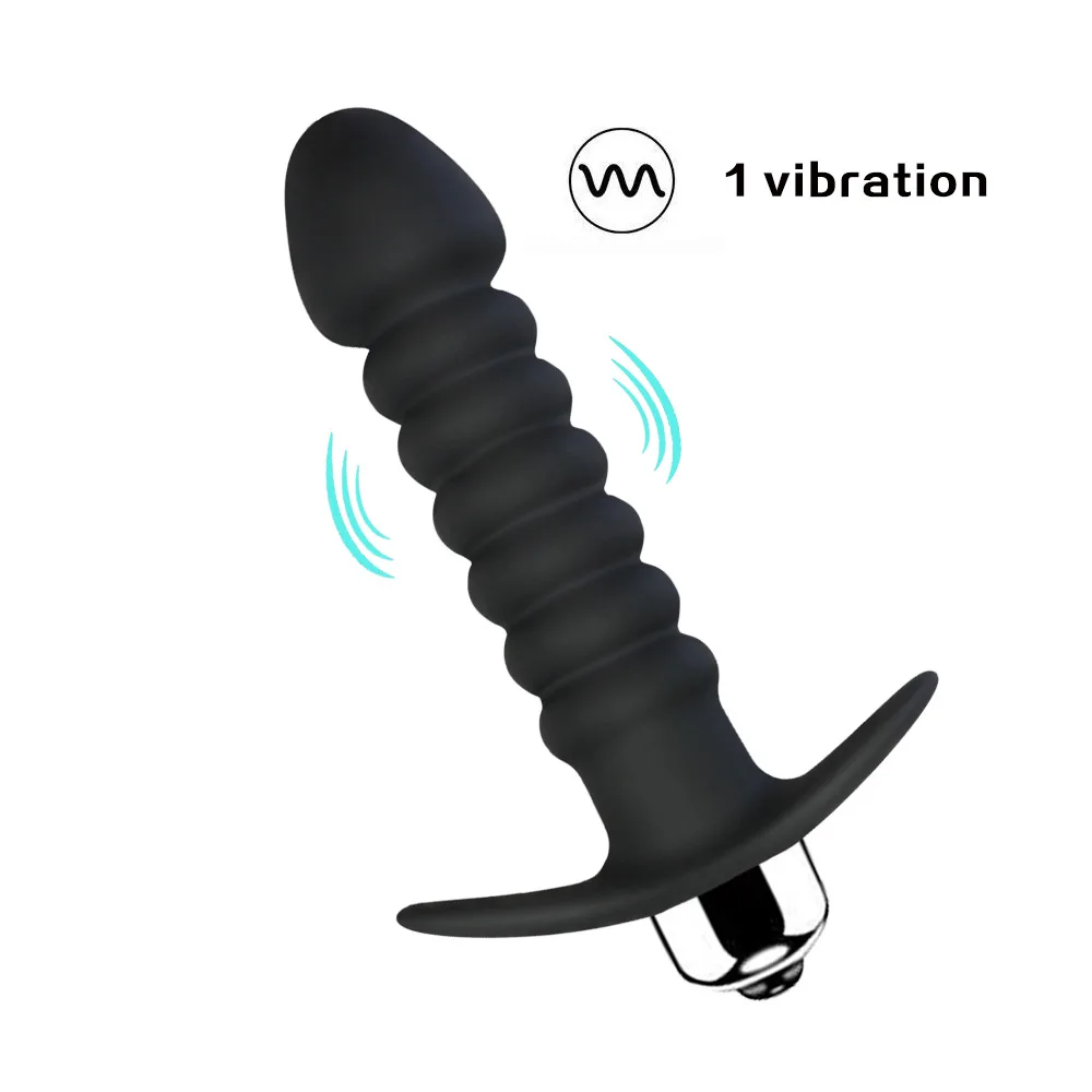 Prostate Anal Vibrator With Massage Beads For Anal Stimulation_voghion.com