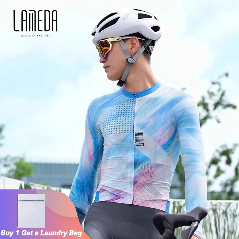 

Lameda Coolmax Men's Cycling Shirt Thin Quick-drying Cycling Jersey Man Breathable Comfortable Cycling Clothes For Men