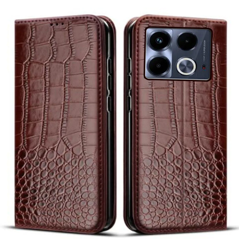 For Infinix Note 40 2024 Case Flip Wallet Book Cover for