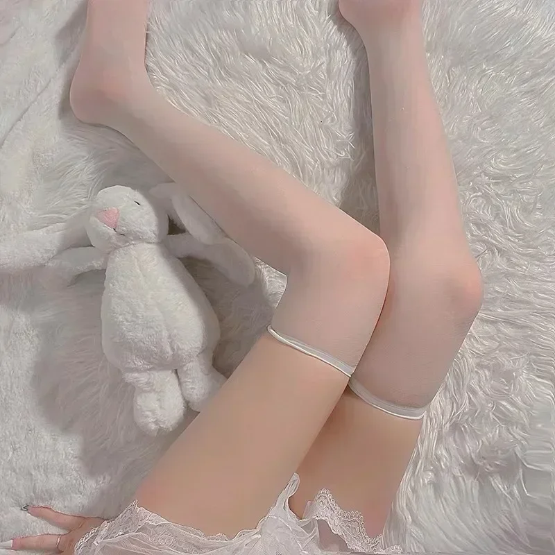 Black White Thigh High Stockings – Ultra Thin JK Lolita Socks 13 S3e4e33c9cfef48e5a72de4dc5b44edf29