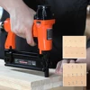 ValueMax 2 in1 100 PSI Air Nail Gun Brad Nailer Pneumatic Gun Wood Frame Stapler Pneumatic Tool DIY Tools with 400pcs Staples 6