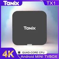 Global version Android 10.0 TV Box Tanix TX1 CPU Allwinner H313 Support 4K 2.4G Wifi RAM 2GB ROM 16GB 8GB  Smart TV BOX 1