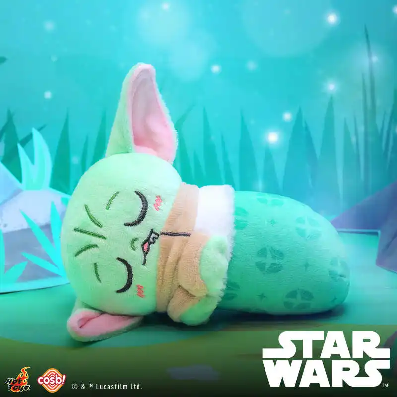 ［限定］GROGU Cosbi Plush Keychain Star Wars Hot Toy Cosbi - Star Wars Grogu Cosbi Blind Box Plush