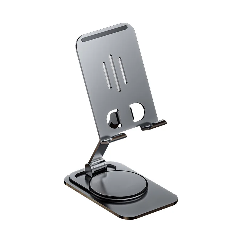 

Portable Foldable Aluminum Alloy Phone Holder - Versatile Metal Tablet Stand