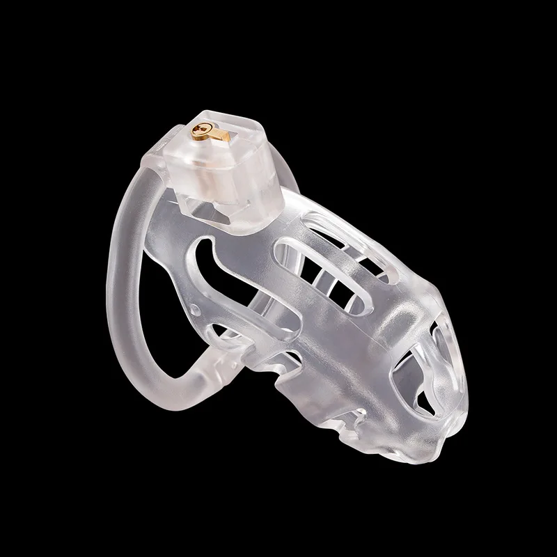 Penis Chastity Cage Sextoy Men Resin Male Chastity Cage Anti Removal Imprisonment Penis Chastity Lock Bondage to Prevent Cheating Sex Abstinence Toy