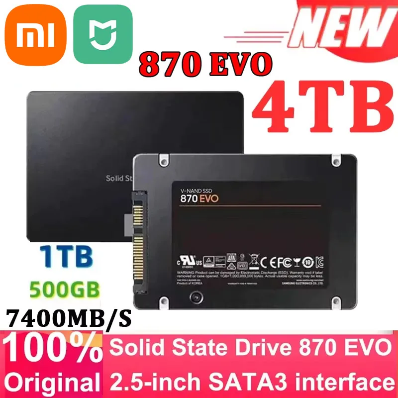 XIAOMI MIJIA Solid State Disk SSD 870 EVO 500G 1TB2TB4TB Wewn trzny xiaomi-mijia-solid-state-disk-ssd-870-evo-500g-1tb2tb4tb-wewn-trzny