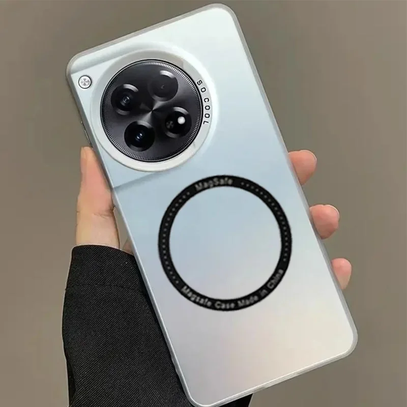 Matte Magnetic Wireless Charging Hard Case