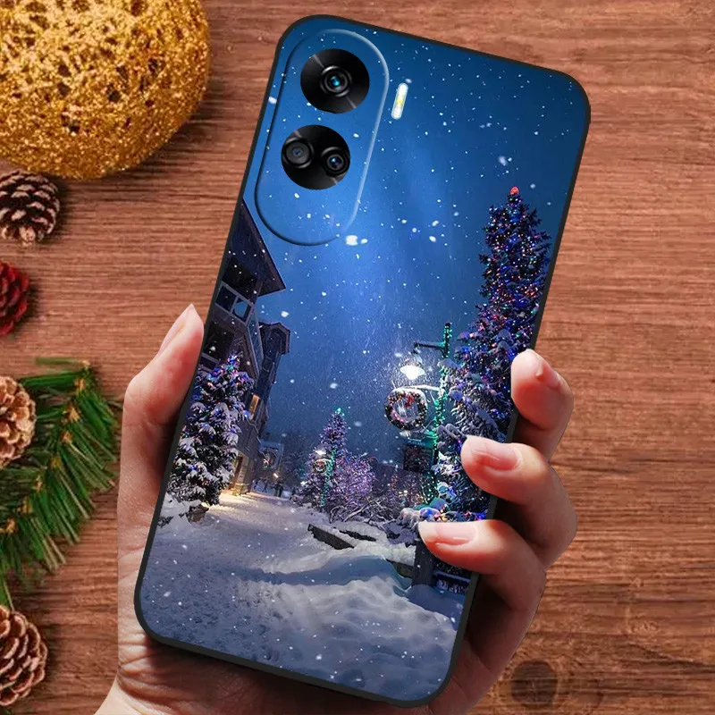 Festive Silicone Soft Case with Cute Bumper Design