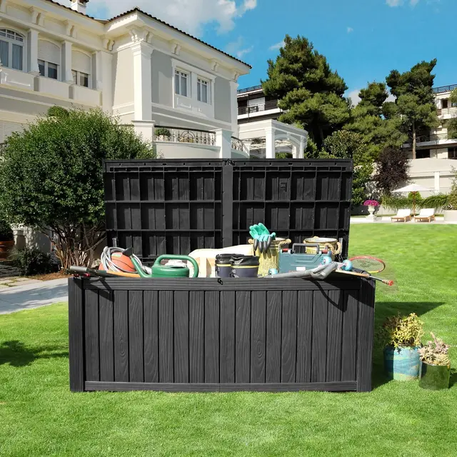 150 Gallon Large Deck Box 2