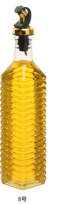 Bottiglia Olio E Aceto In Vetro 900ml Con Manico - Doumneou