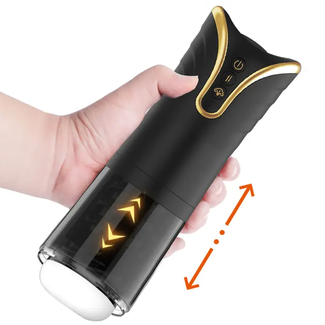 Male Masturbator Cup Automatic Realistic Tip of Tongue and Mouth Vagina Pocket Pussy Blowjob Stroker Vibrating Sex Toys for Men