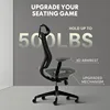 FLEXISPOT Upgraded OC6 500LBS Big and Tall Office Chair Heavy Duty,4D Armrest Mesh Ergonomic Home Office Chair with High Back 5