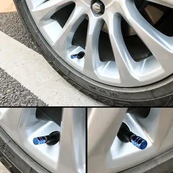 Car Wheel Caps Valve Stem Cap Tire Covers Aluminum Air Valve Tire for BMW Automobiles Motorcycles Bicycle Auto Accessories Tool - Image 3