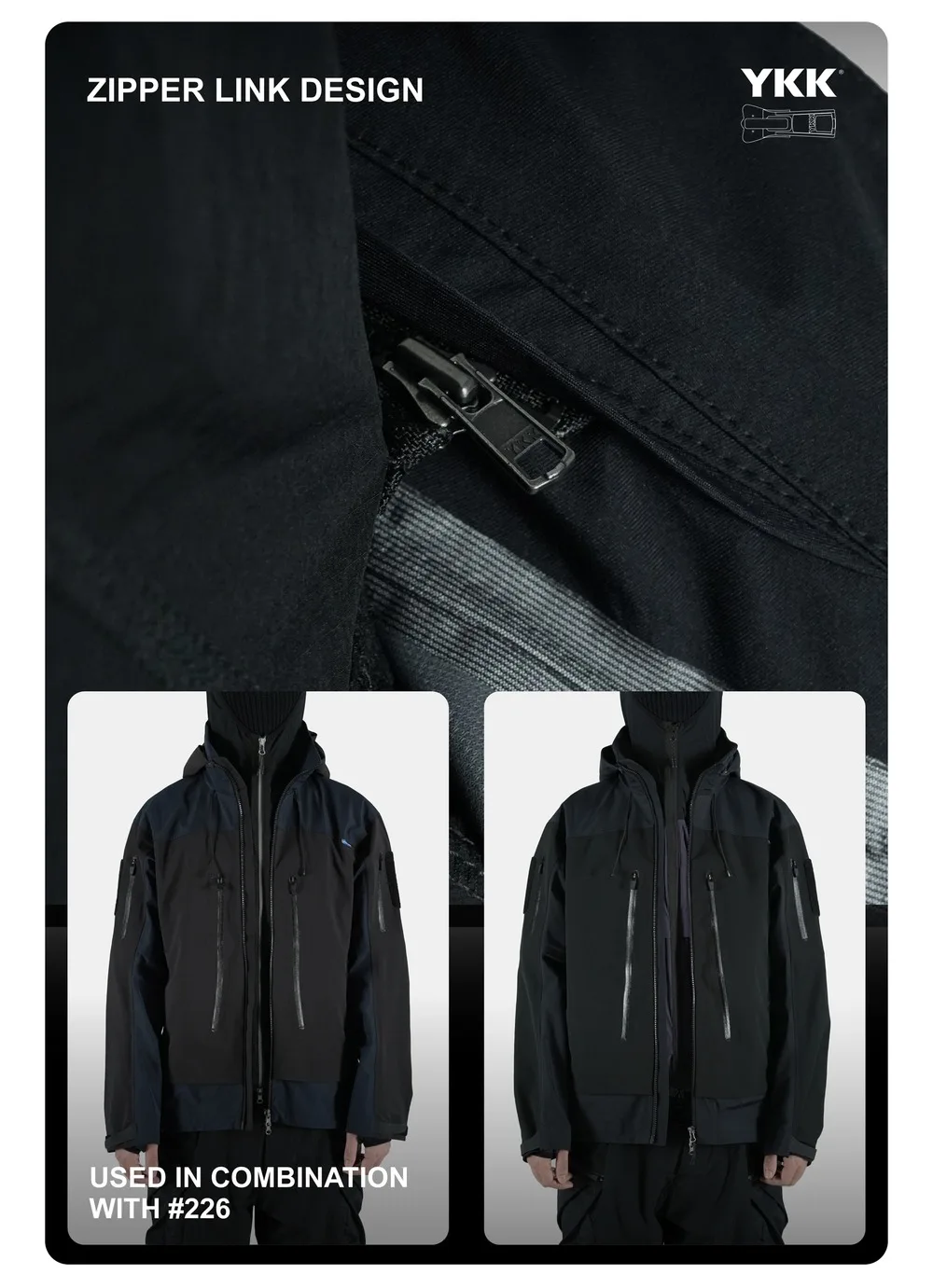 Reindee Lusion 25s UPF50+ Lightweight sunscreen jacket 3d loose design mesh splicing vent foldable techwear gorpcore