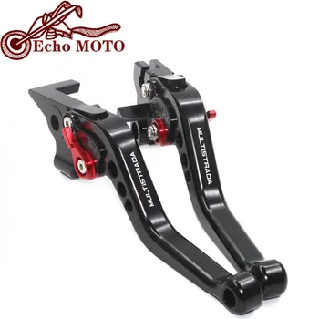 Per DUCATI MULTISTRADA 1200 1200S 1200GT 2010-2018 2017 2016 2015 2014 Accessori Moto In Alluminio Breve Freno Leve di Frizione