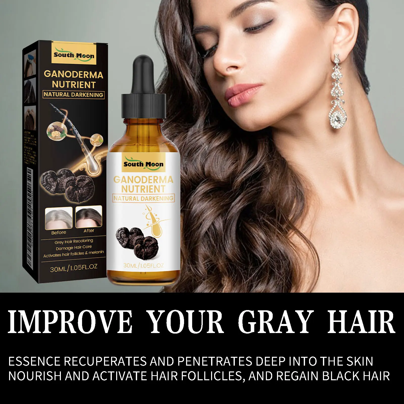 Anti Gray Hair Serum Hair Blackening Natural Color Repair Anti Loss Moisturizing Scalp Care Gray White Hair Treatment Essence S3e4f873269ba41da9d1b05fd0ef3a322R
