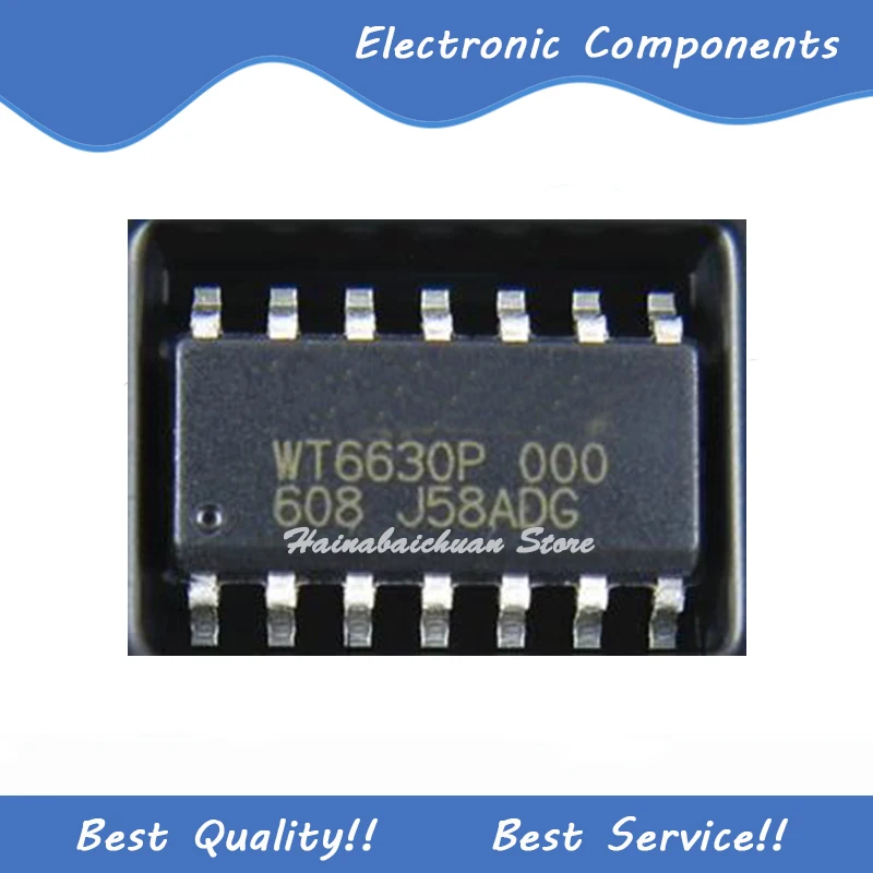 

10 Pcs/Lot WT6630P SOP14 New and Original In Stock