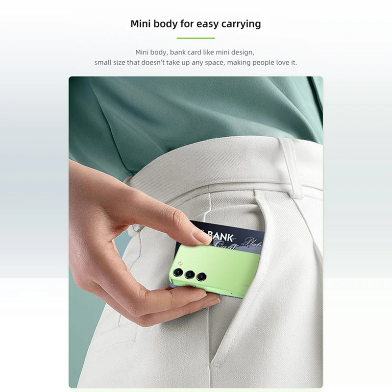 SOYES S26 Ultra-thin Smartphone 2GB RAM 16GB ROM Android8.1 Dual SIM Standby 1000mAh 3G Network Compact Mobile Phone - Image 3