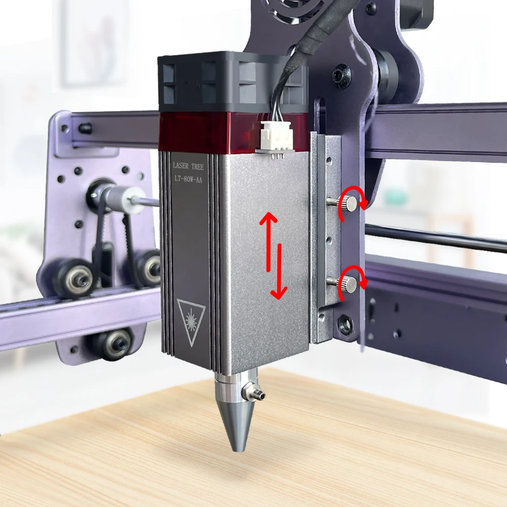 LASER TREE Sliding Plate Adjustable Module Holder for CNC DIY Laser Wood Cutter Engraver Module Engraving Cutting Machine Tools
