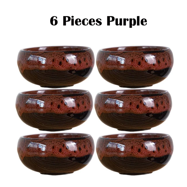 6 Piece purple