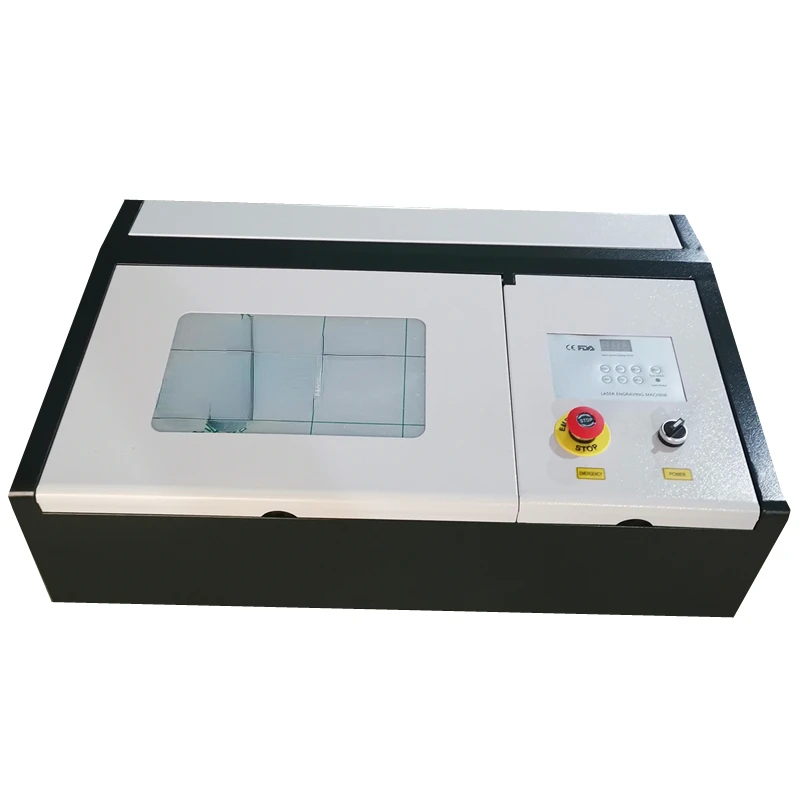 K40 Mini Laser Engraving And Cutting Machine With 40W Laser Tube And Square Rail