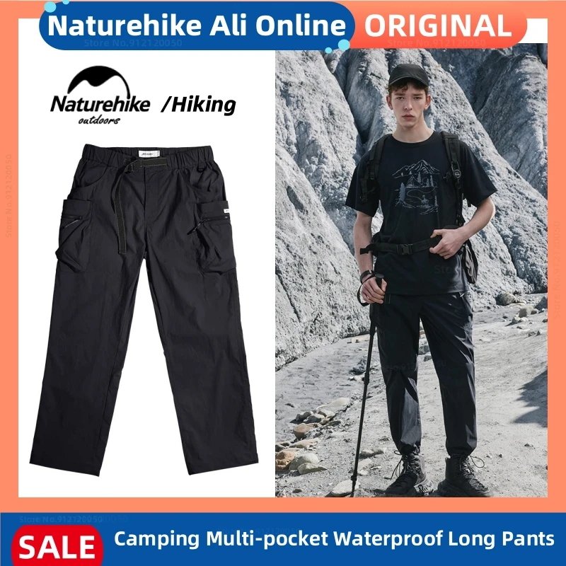 

Naturehike Camping SunProtection Pants Men's Hiking Multi-pocket Functional Trousers Outdoor Leisure Wear-resistance Long Pants