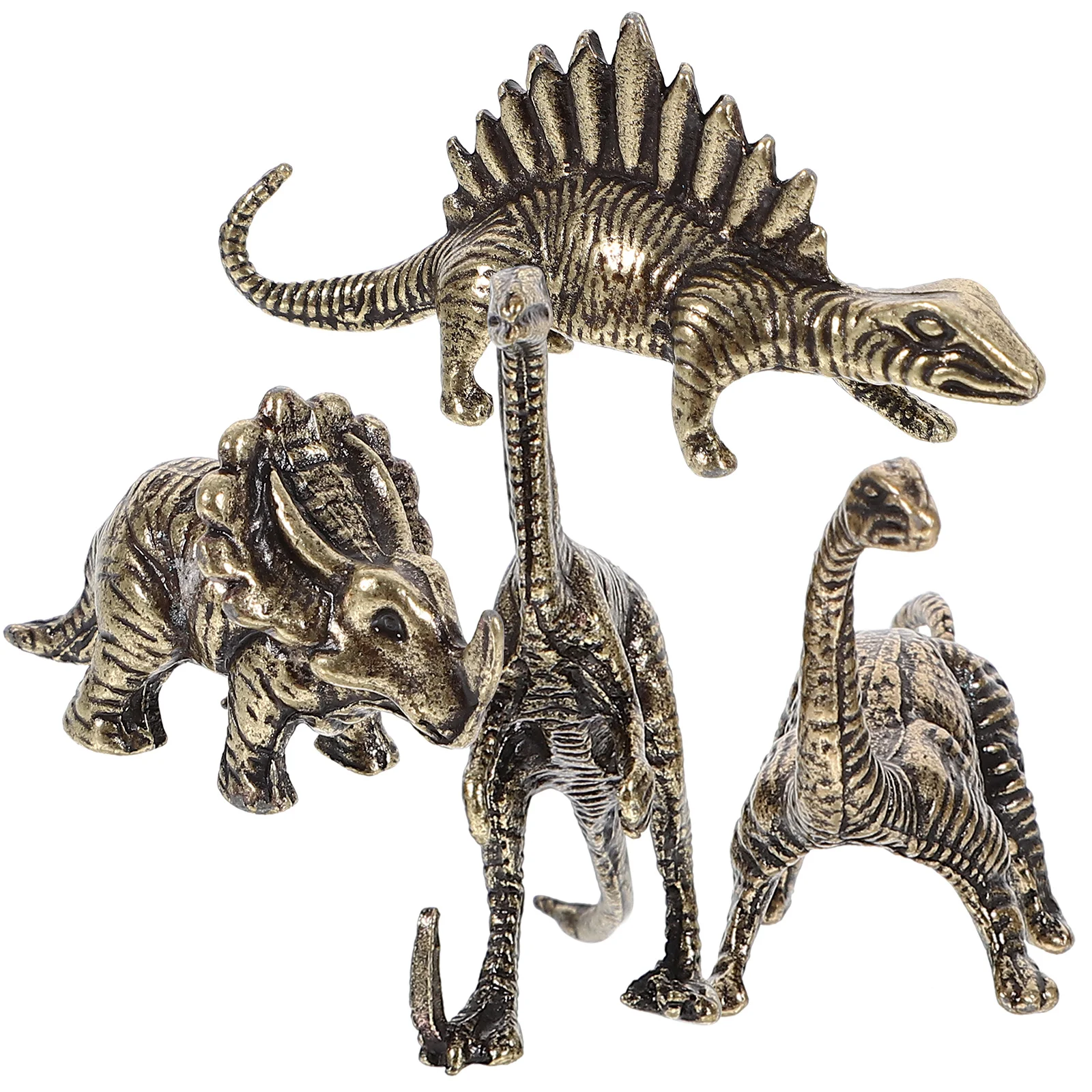

Dinosaur Figurine Ornaments Birthday Decoration for Girl Mini Statue